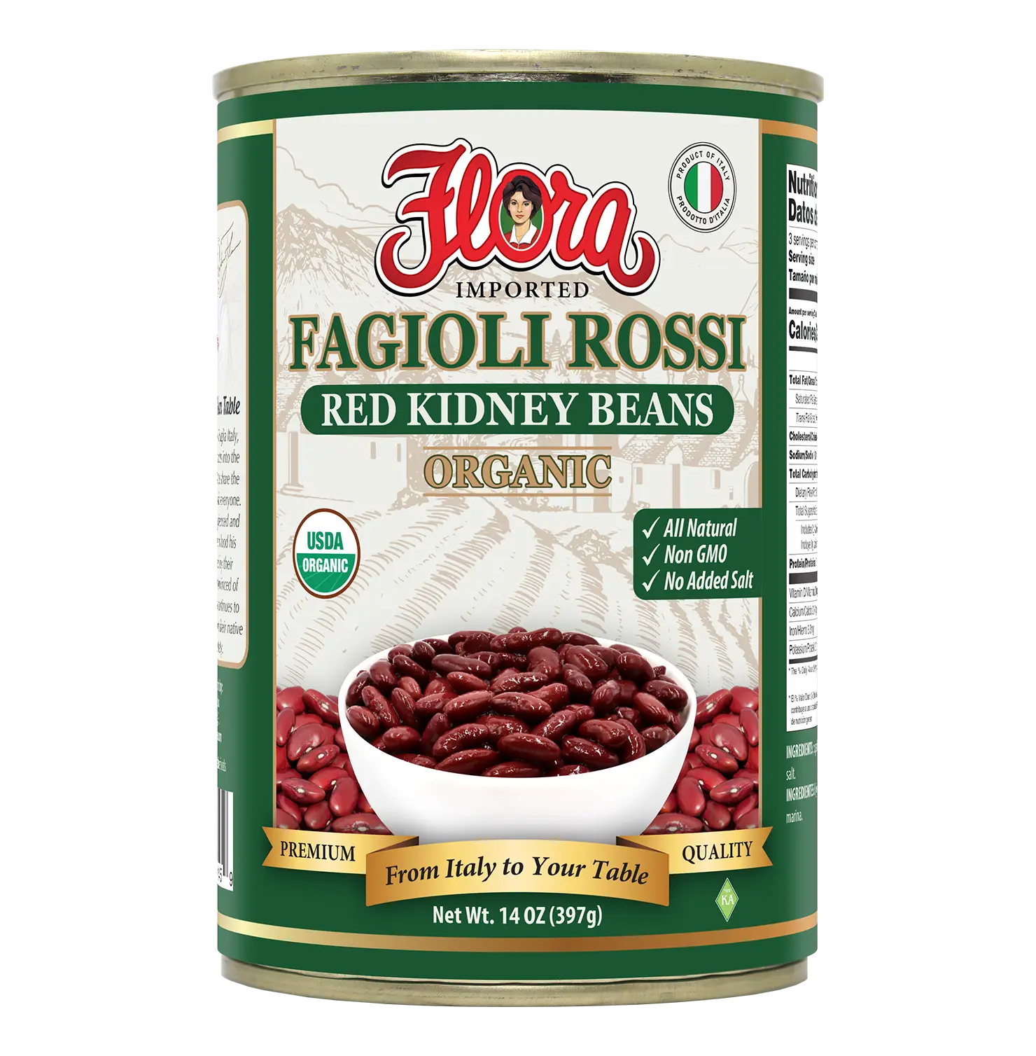 Red Kidney Beans - Organic - 14 oz