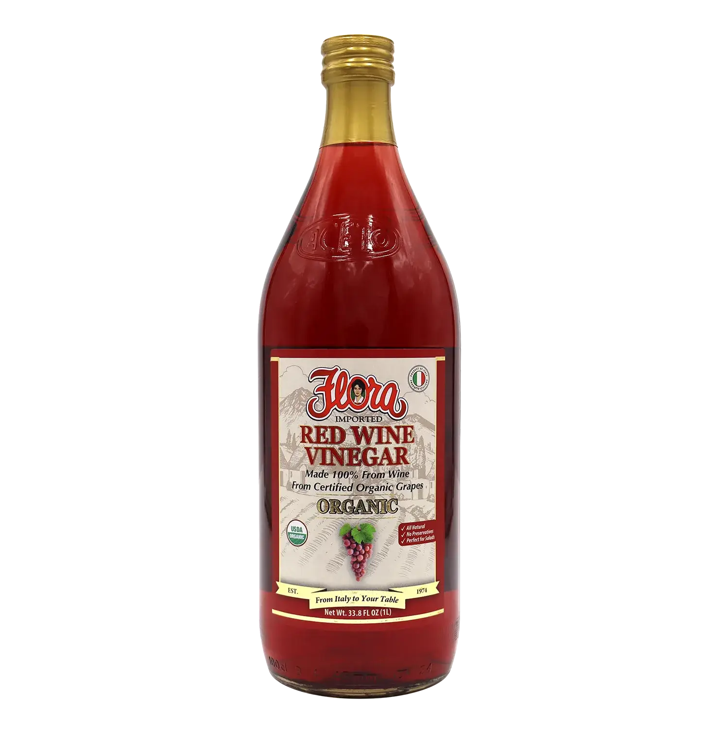 Red Wine Vinegar - Organic - 1 L