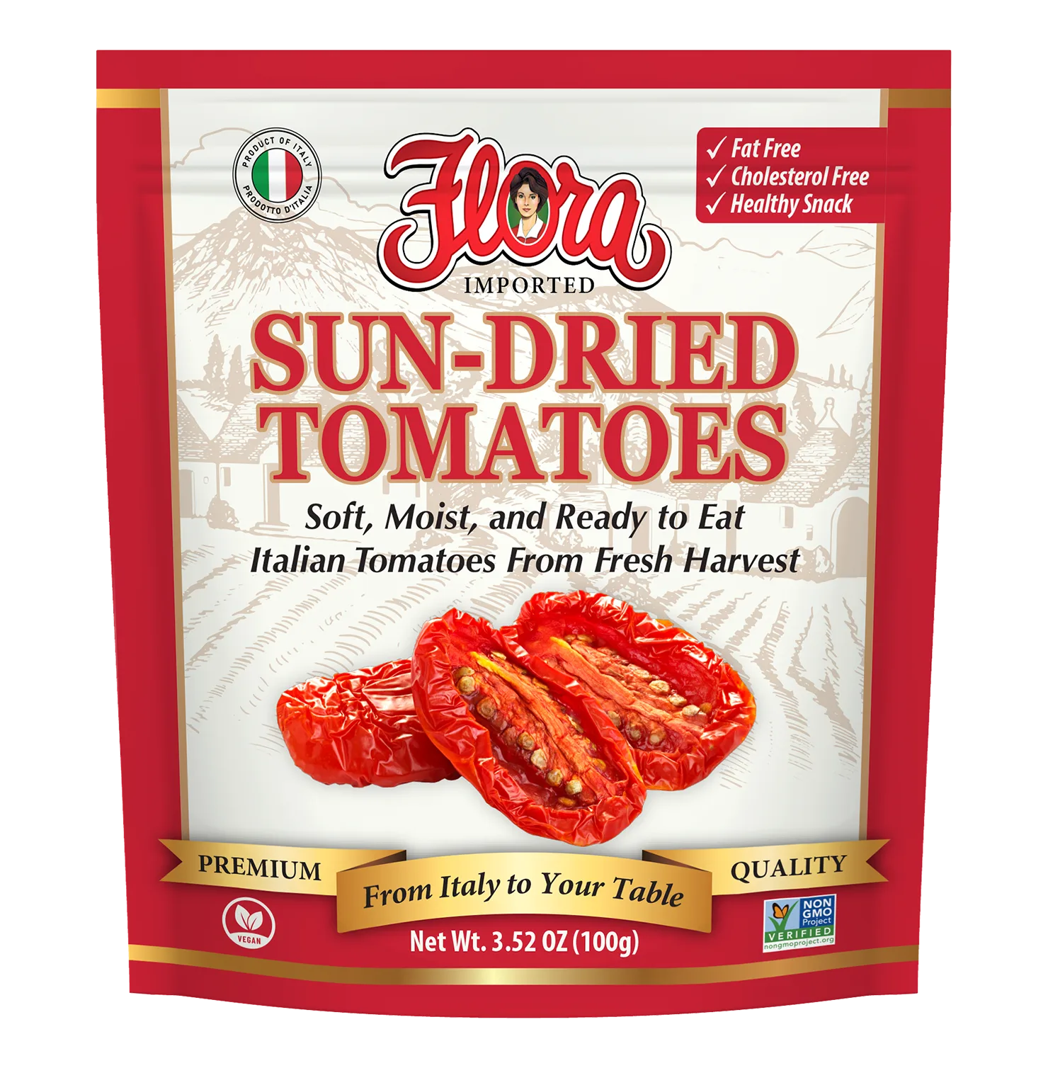 Sun-Dried Tomatoes - Soft & Moist - 3.52 oz