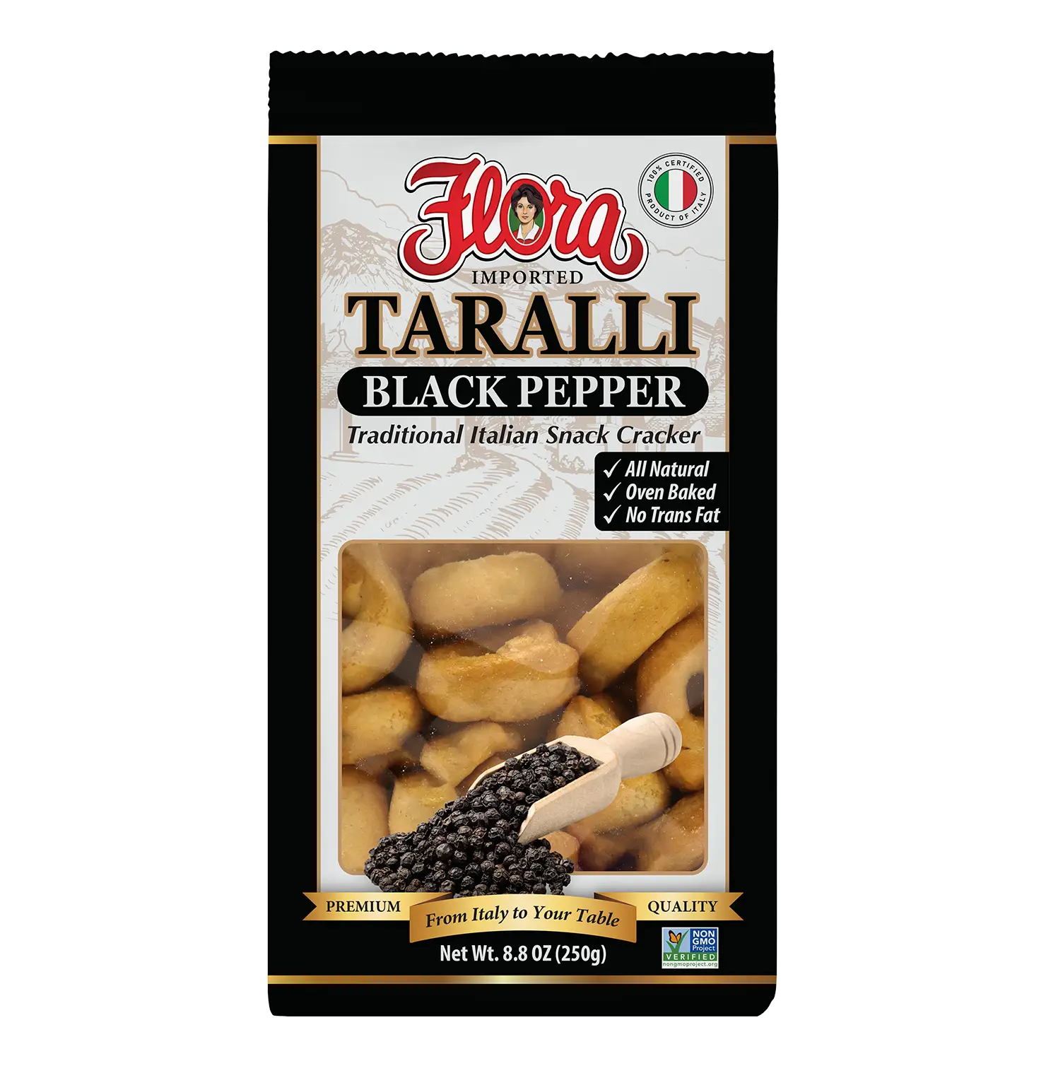 Taralli - Black Pepper - 8.8 oz