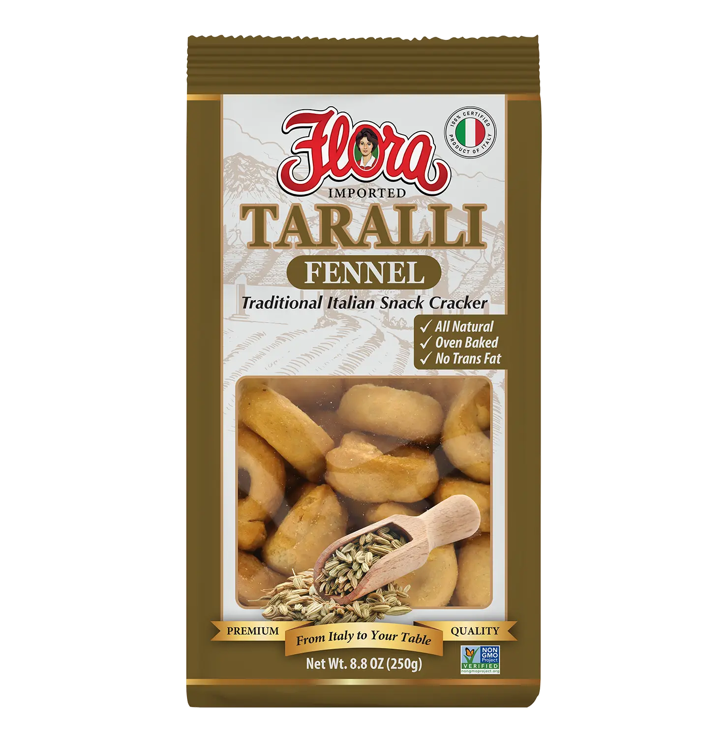 Taralli - Fennel - 8.8 oz