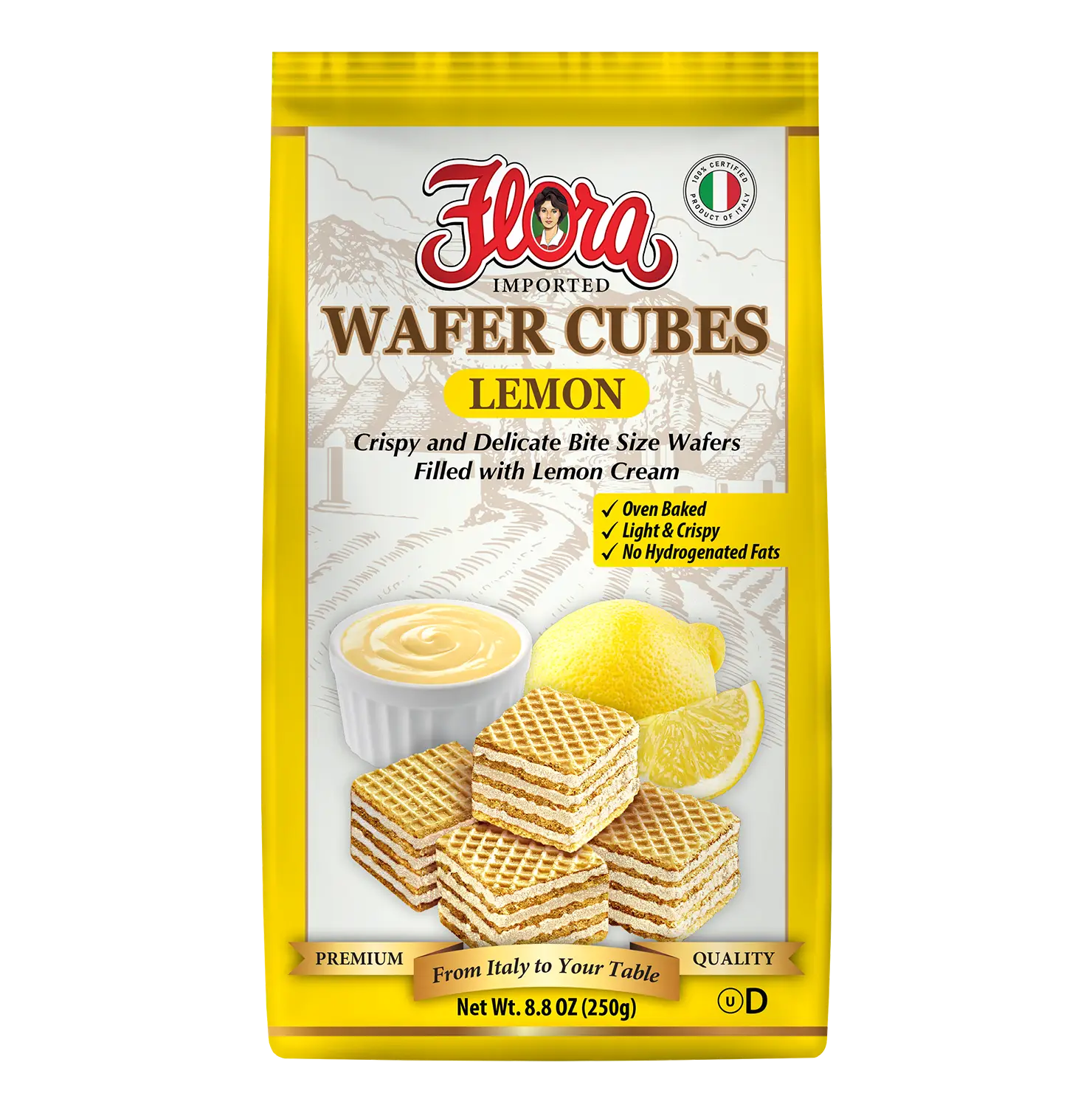 Wafer Cubes - Lemon - 8.8 oz