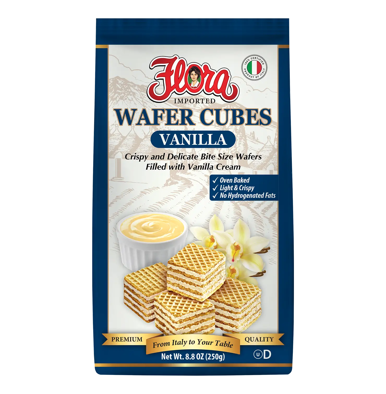 Wafer Cubes - Vanilla - 8.8 oz