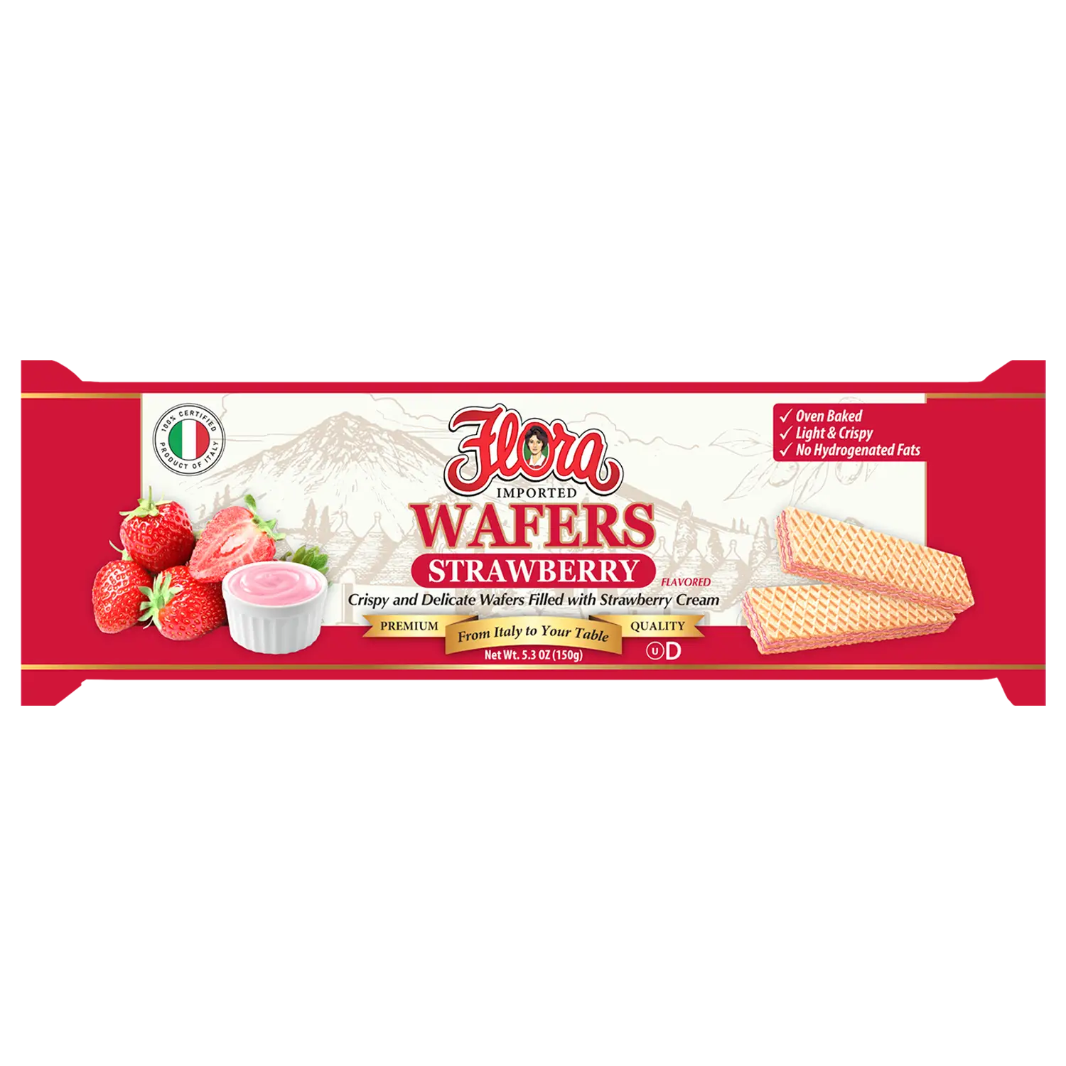 Wafers - Strawberry - 5.3 oz
