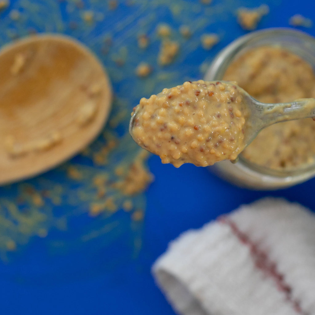French Mustard Salt: MUSTARD BEEN LOVE