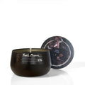 Dark Musk FULL MOON Black Soy Tin Candle Goth Candles 8oz