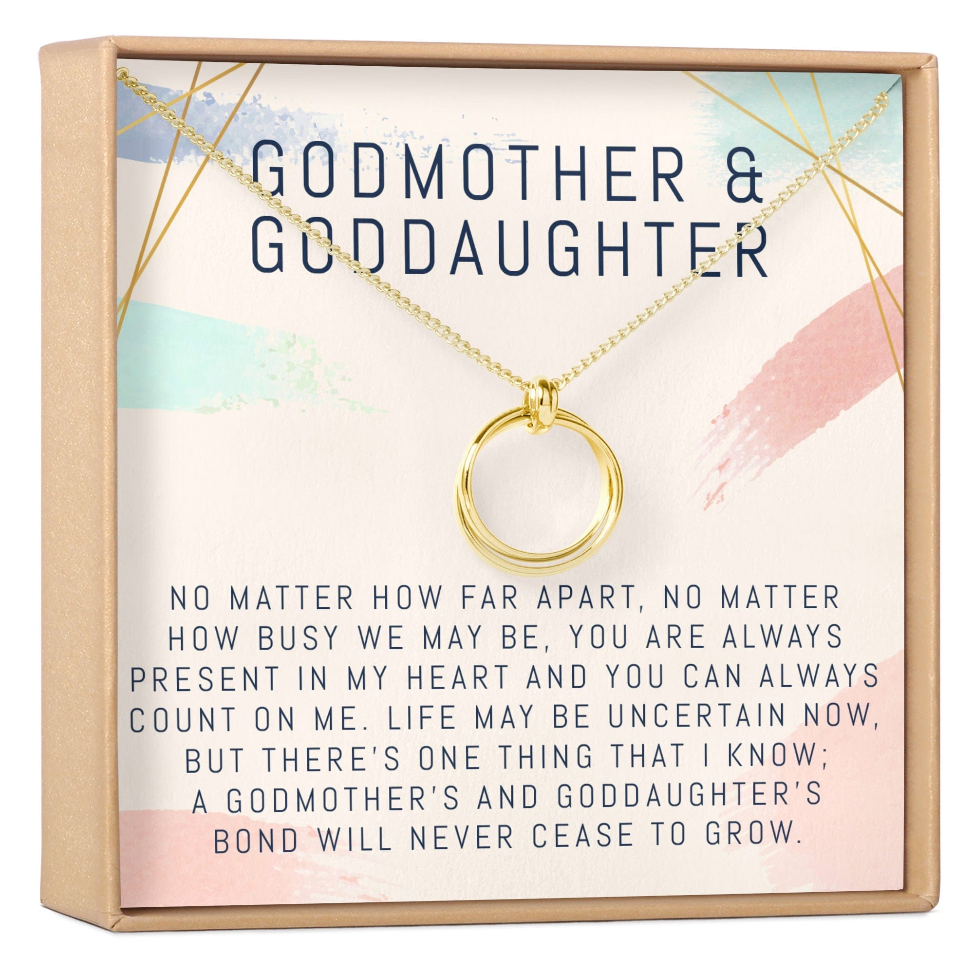 Godmother & Goddaughter Necklace, Multiple Styles Necklace