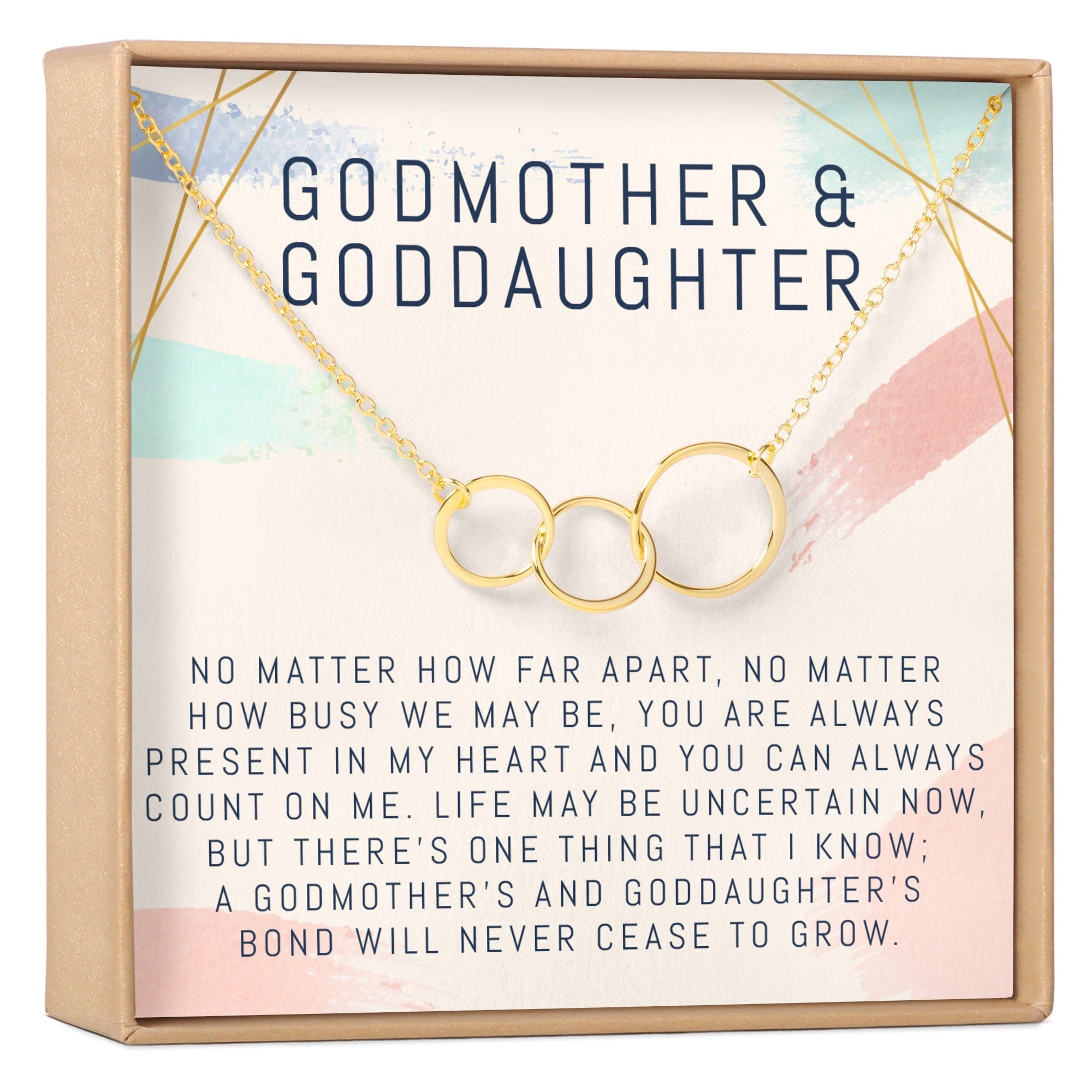 Godmother & Goddaughter Necklace, Multiple Styles Necklace
