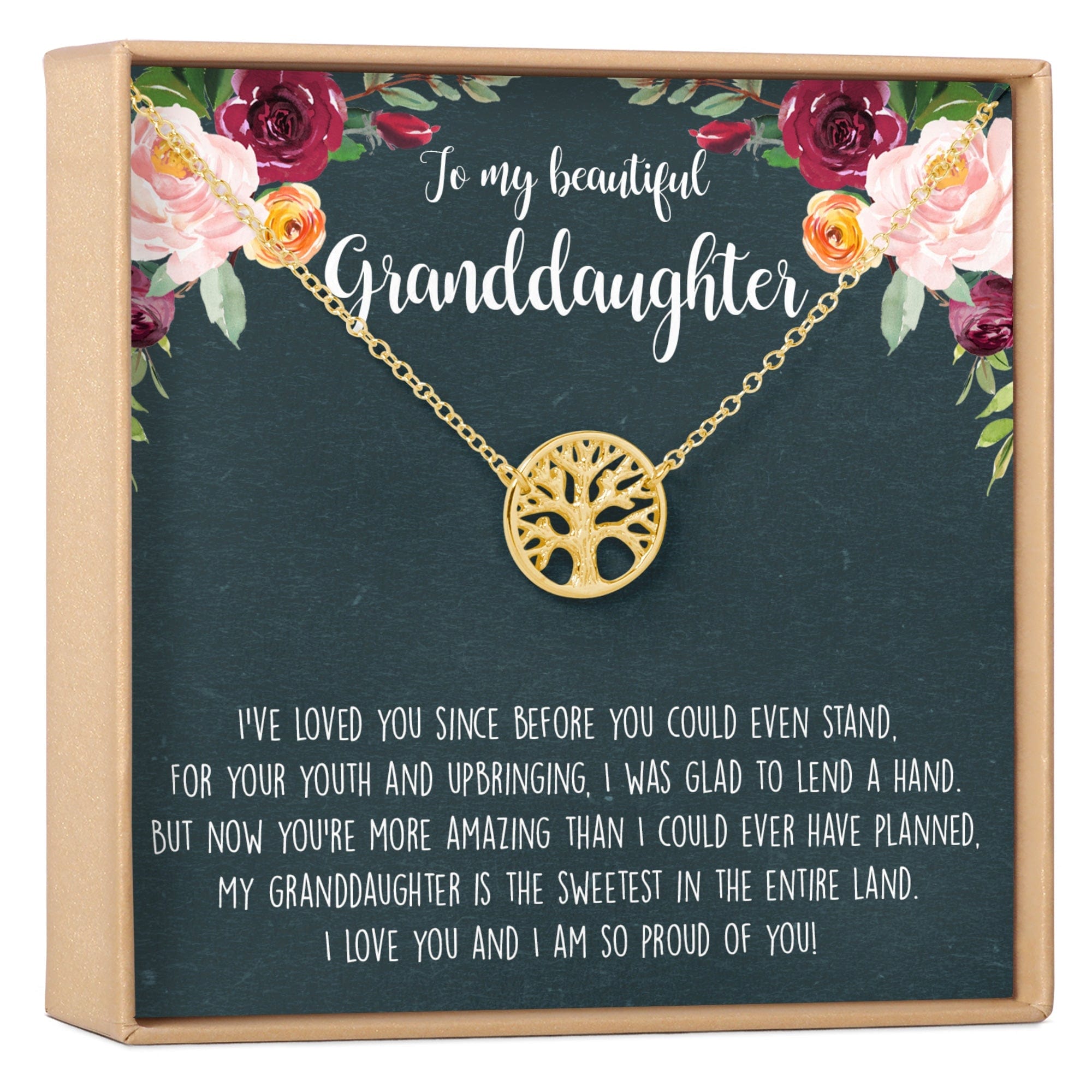 Granddaughter Necklace, Multiple Styles
