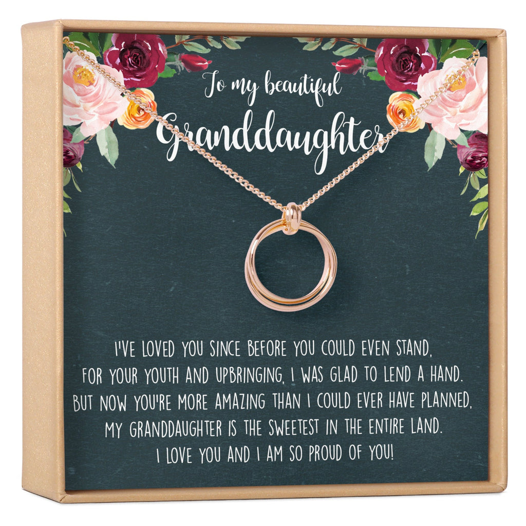 Granddaughter Necklace, Multiple Styles