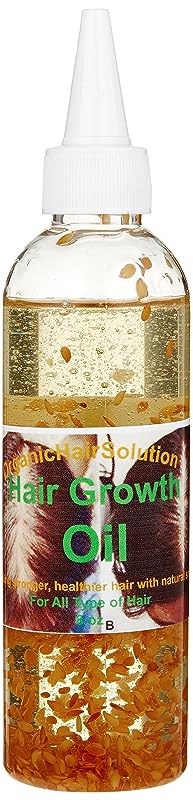 HAIR GROWTH TREATMENT OIL with Peppermint Oil, Tea Tree Oil, Argan oil, Jojoba seed, Avocado oil, Castor oil, Sweet Almond, Vitamin E Oil for Scalp and Hair