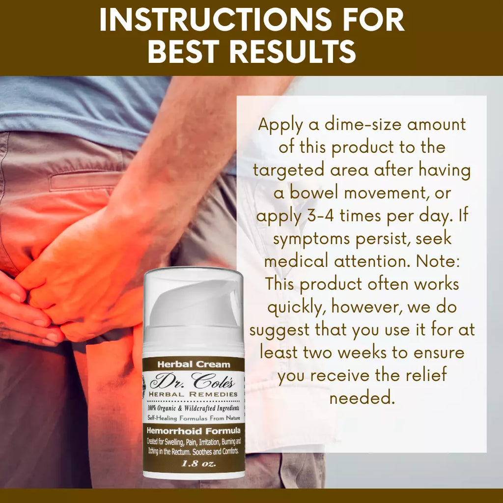 02 - Dr. Cole's Organic Hemorrhoid Cream