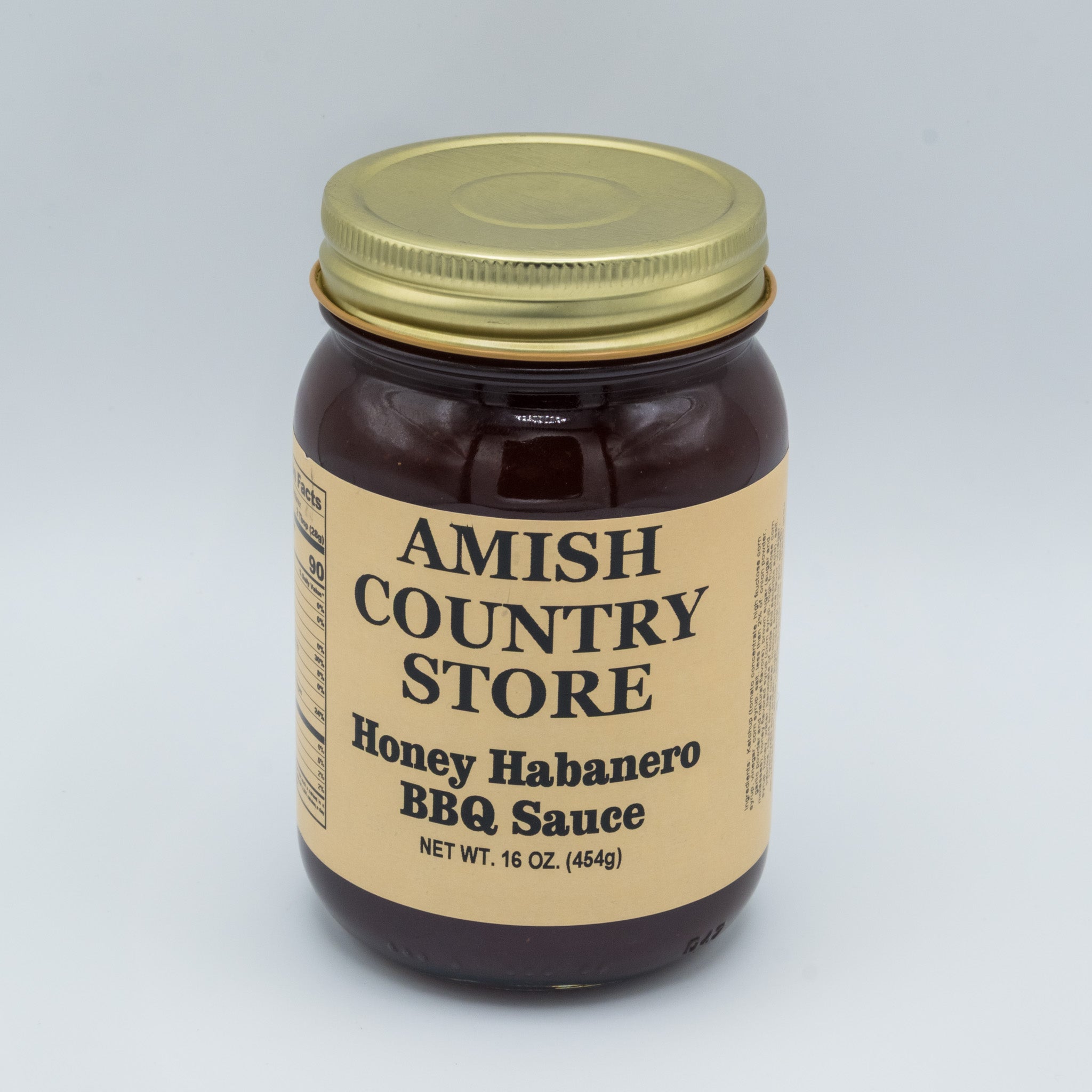 Honey Habanero BBQ Sauce | Sweet Heat Barbecue Sauce | 16 oz