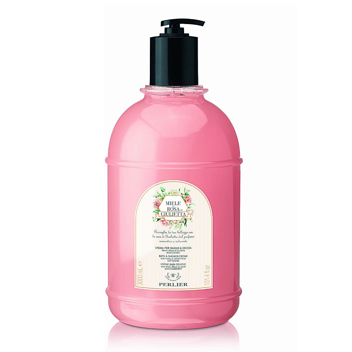 Honey + Juliet's Rose Jumbo-Size Bath & Shower Cream