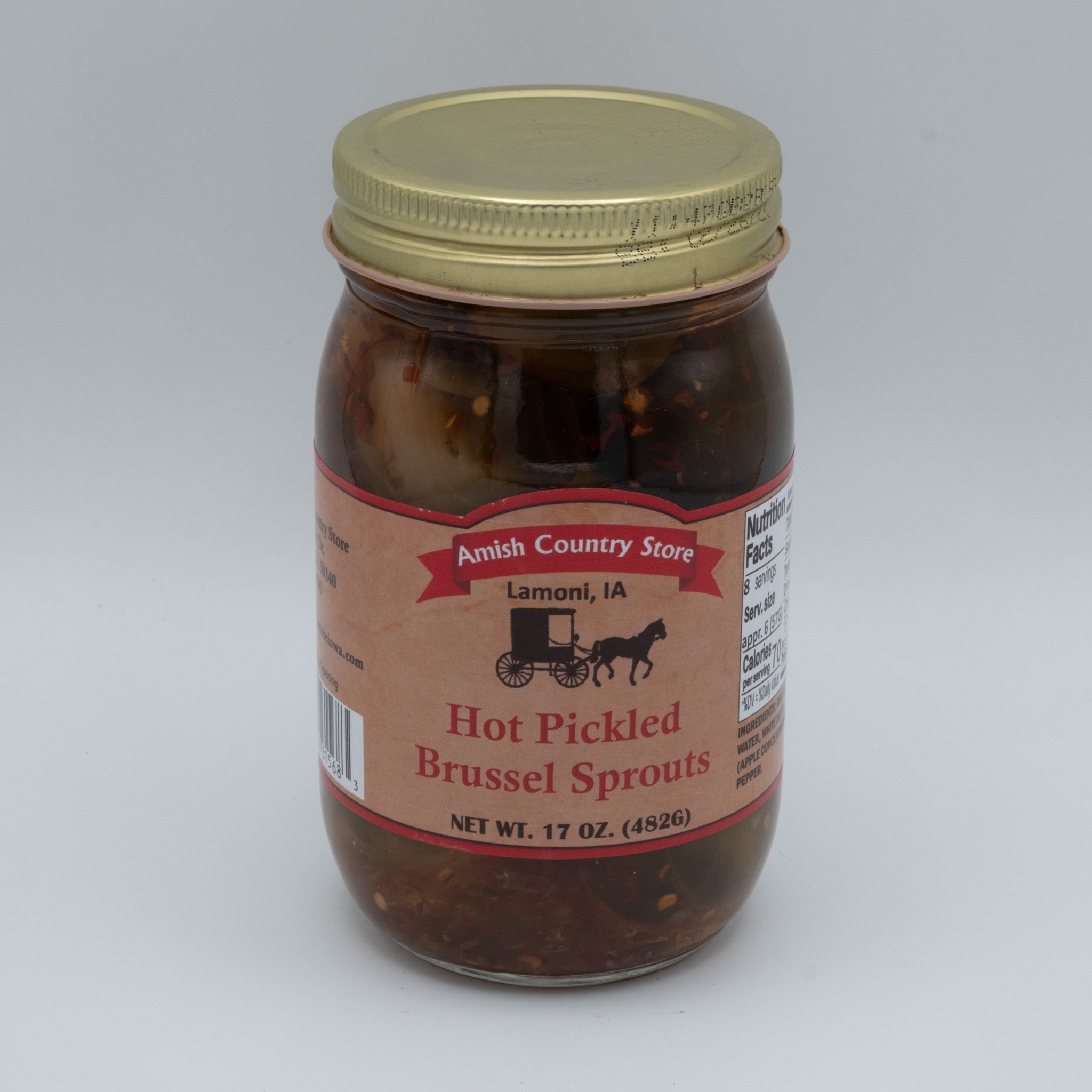 Hot Pickled Brussels Sprouts | Spicy Country Pantry Pickle
