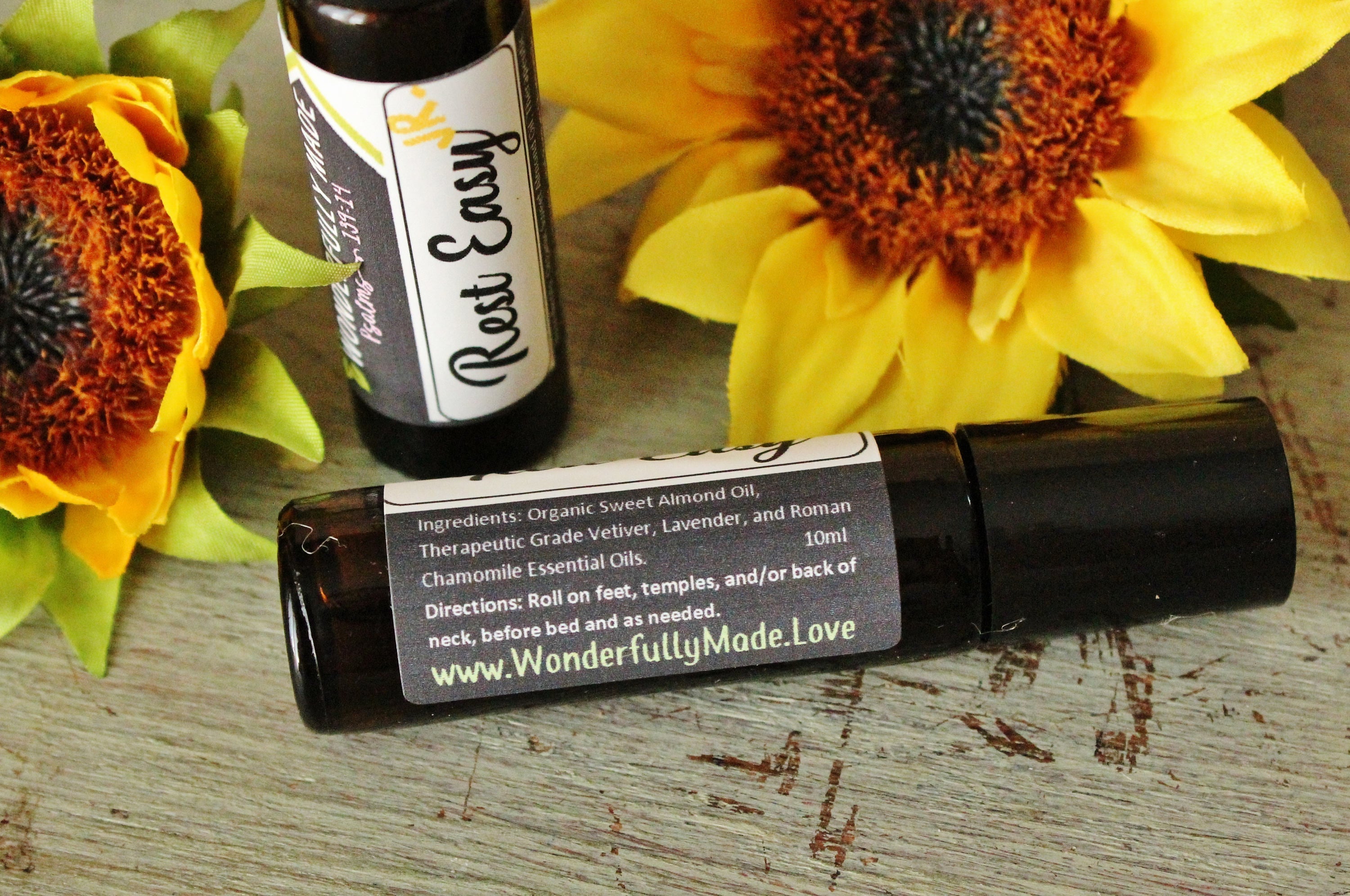 Rest Easy Roller | Sleep Roller | Insomnia | Natural Sleep Aid | Essential Oil for bedtime | Help for sleep | Herbal Sleep Help | Kids Adult