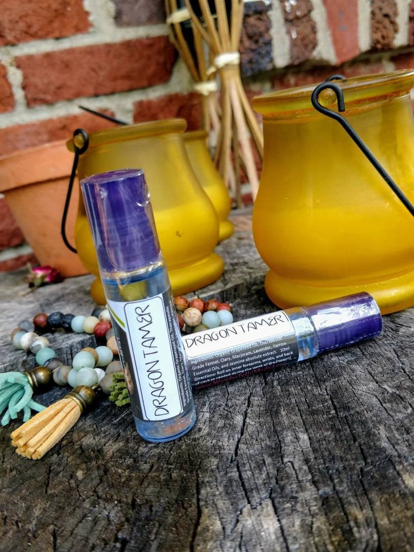 PMS | Monthly Dragon Tamer | Relieves Menstrual Cramps | Balance Hormones | Calms Moodiness and Irritability | Natural Remedy for Women