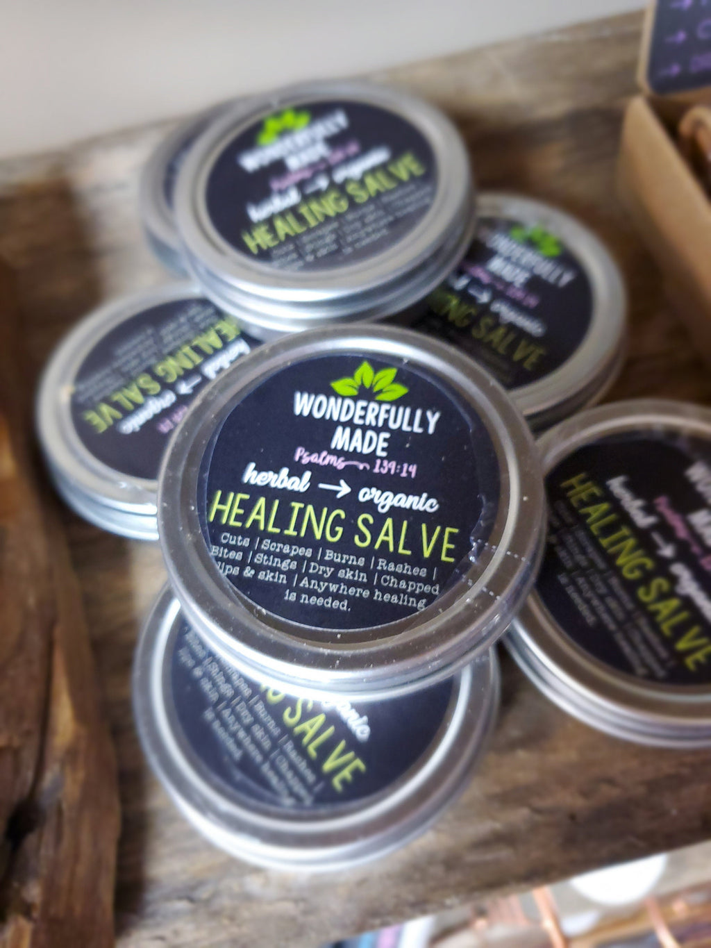Herbal Healing Salve | Dry Hands | Calendula | Chickweed | Plantain | Chapped Lips | Cracked Skin | Organic | Everything Salve | Natural