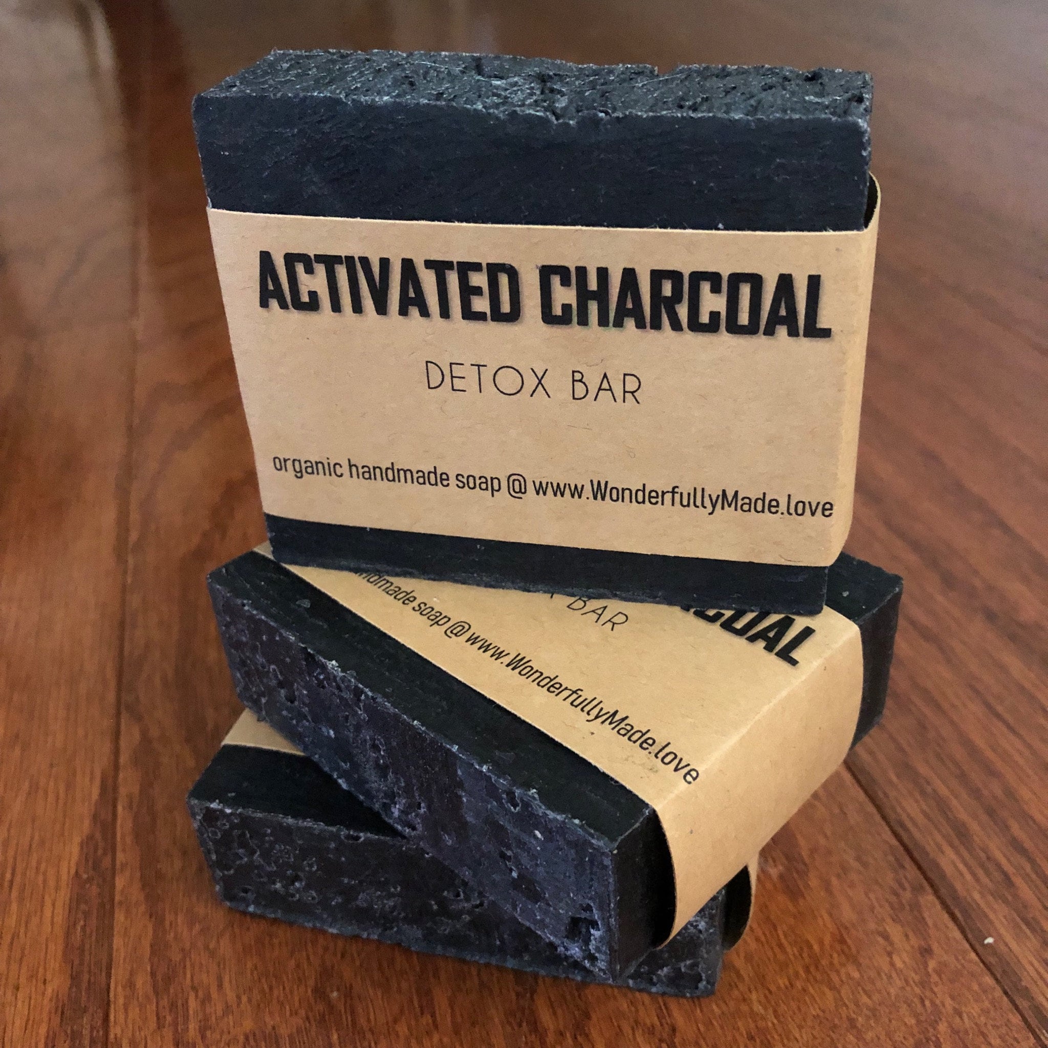 Charcoal Soap | Face Detox Soap | Black Cleansing Bar