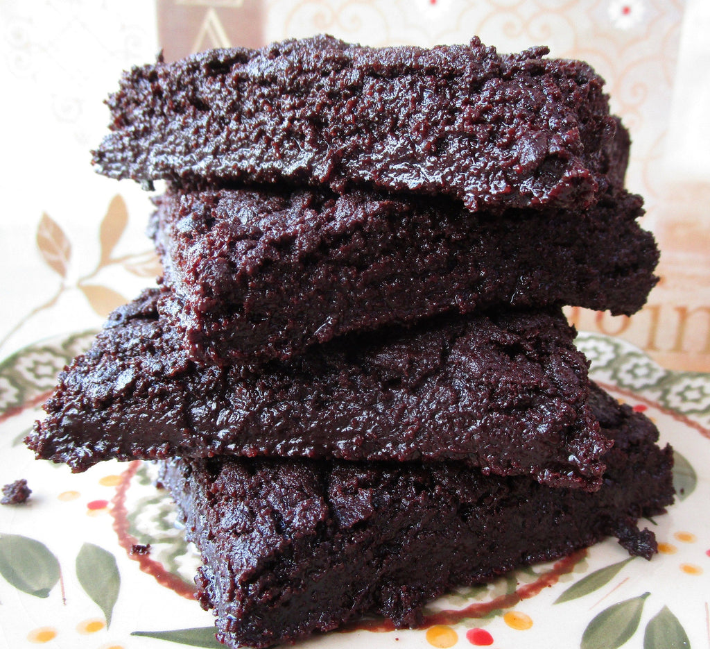Gluten Free Brownies, Decadent Dark, Dairy Free, Vegan, Egg Free, Nut Free, Oat Free, Birthday Dessert, Coconut Sugar Snacks, Wellness Gift