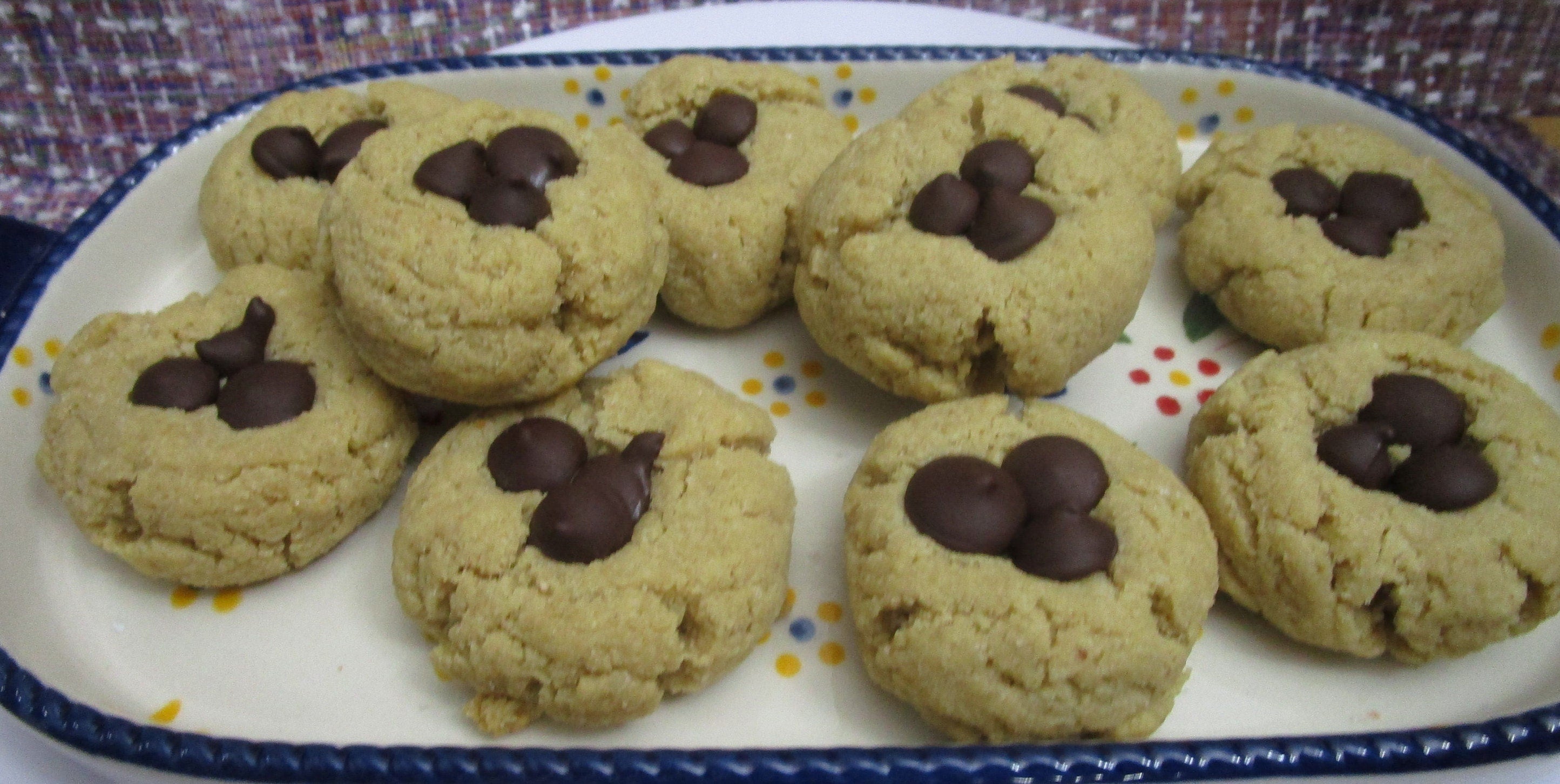 KETO Cookies, Peanut Butter Blossoms, Grain Free, Gluten Free, Egg Free, Dairy Free, Sugar Free, Vegan, Low Carb, No Sugar, Graduation treat