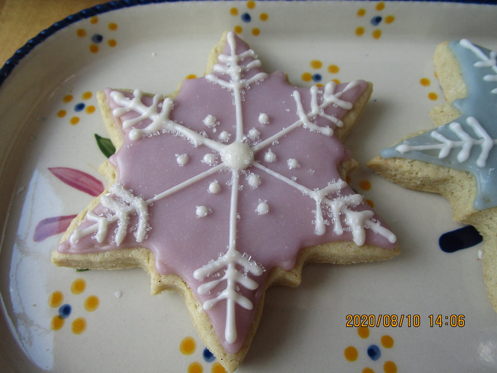 Gluten Free Sugar Cookies, Snowflakes, Dairy Free, Vegan, Egg Free, Nut Free, Girls Birthday Party, Elsa, Anna, Holiday Star, Hannukah