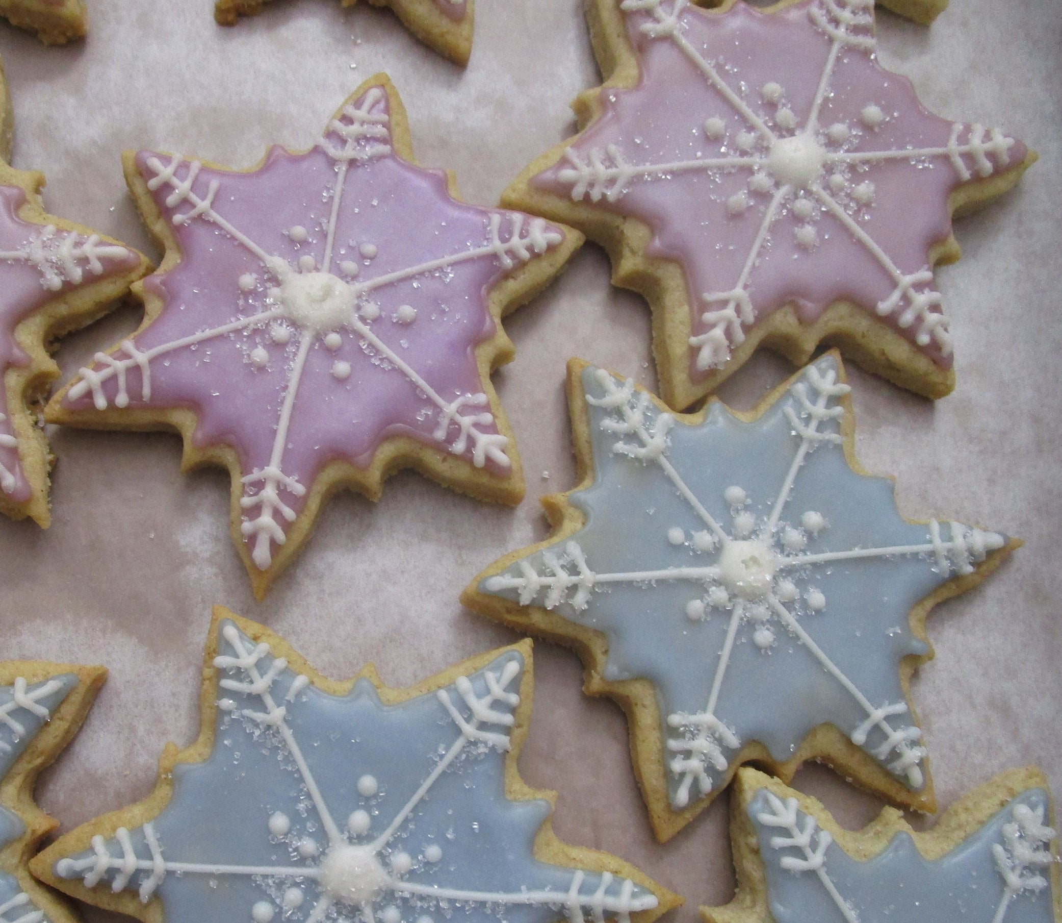 Gluten Free Sugar Cookies, Snowflakes, Dairy Free, Vegan, Egg Free, Nut Free, Girls Birthday Party, Elsa, Anna, Holiday Star, Hannukah