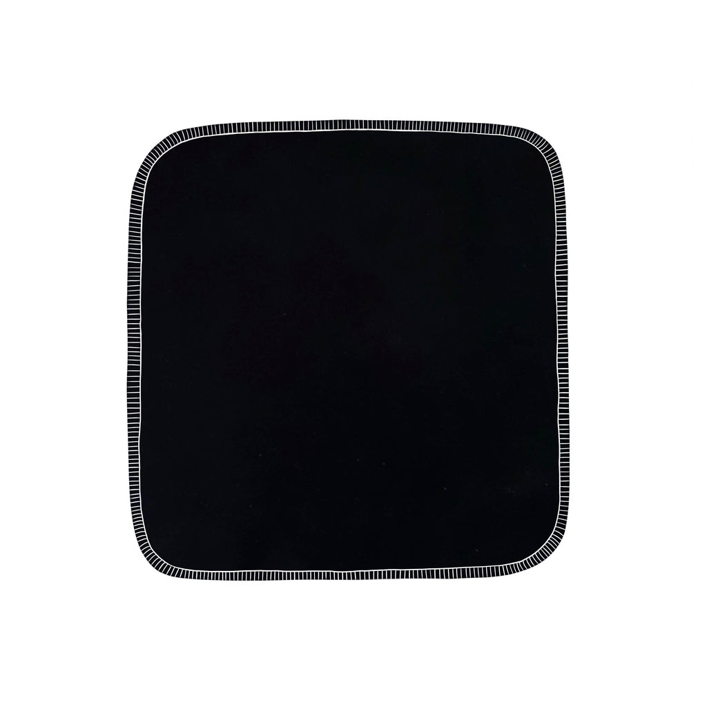Reusable Paper Towels--Solid Black