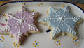 Gluten Free Sugar Cookies, Snowflakes, Dairy Free, Vegan, Egg Free, Nut Free, Girls Birthday Party, Elsa, Anna, Holiday Star, Hannukah