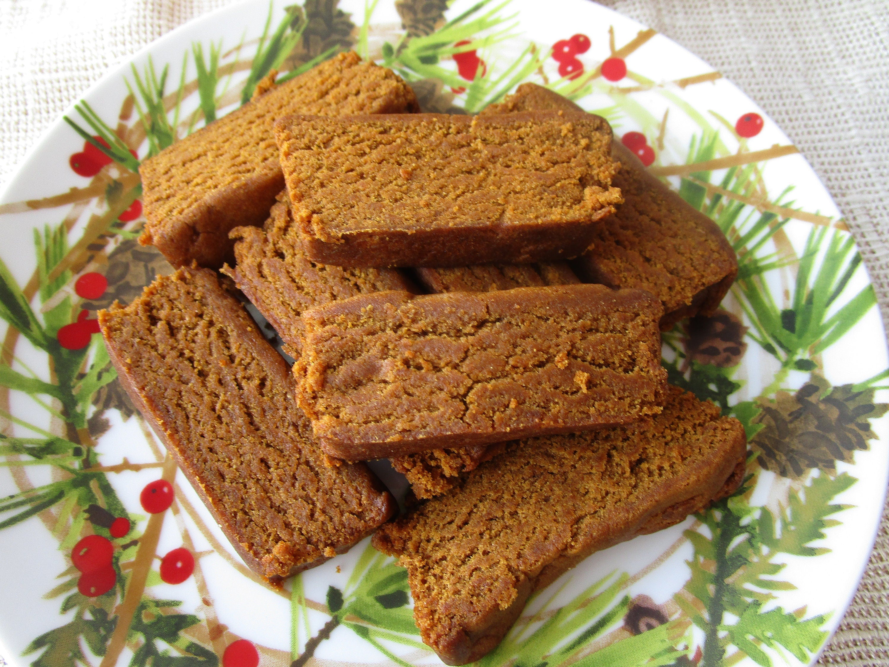Gluten free Gingerbread Cake Loaf, Dairy Free, Egg Free, Vegan, NO refine Sugar, Holiday Breakfast, Christmas Gift, Healthy Snack Cake
