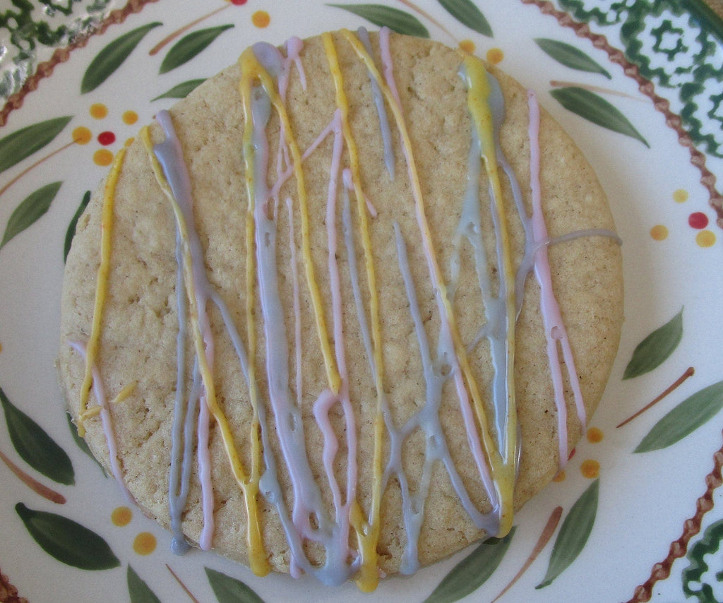 Jumbo Gluten Free Iced Sugar Cookies, Dairy Free, Vegan, Egg Free, Nut Free, Fun Party Favor, Red White Blue, Memorial Day, Birthday Gifts