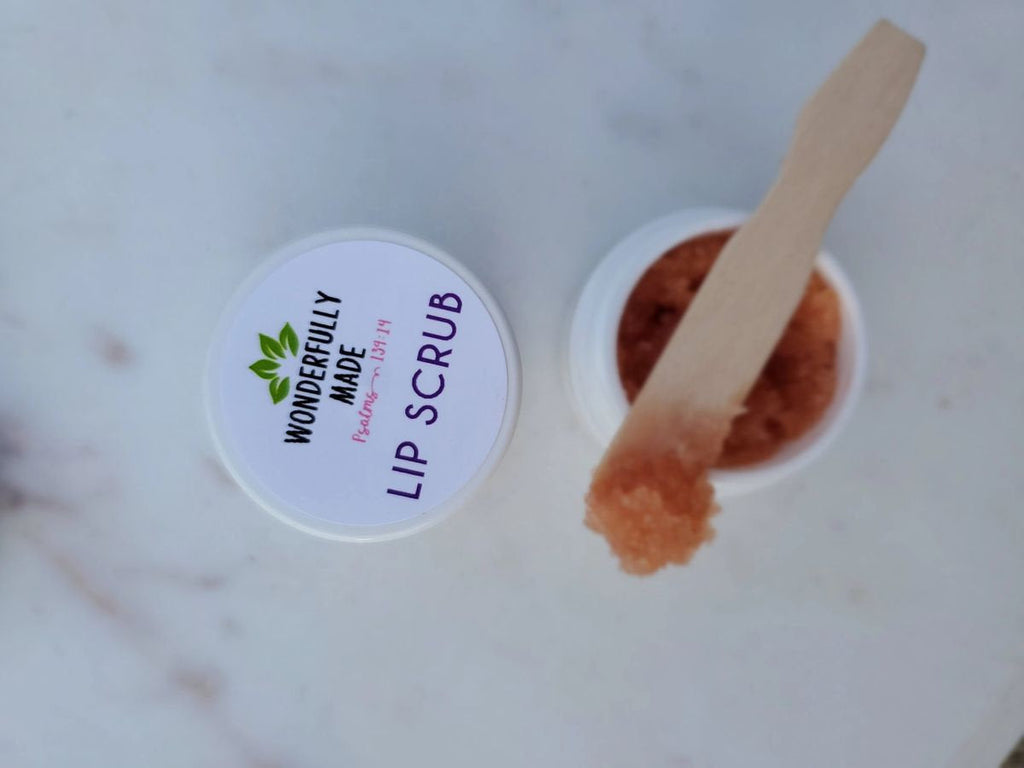 Lip Scrub | Organic All Natural Lip Scrub Treatment | Smooth Lips | Lip Oil | Remove Dead Skin from Lips