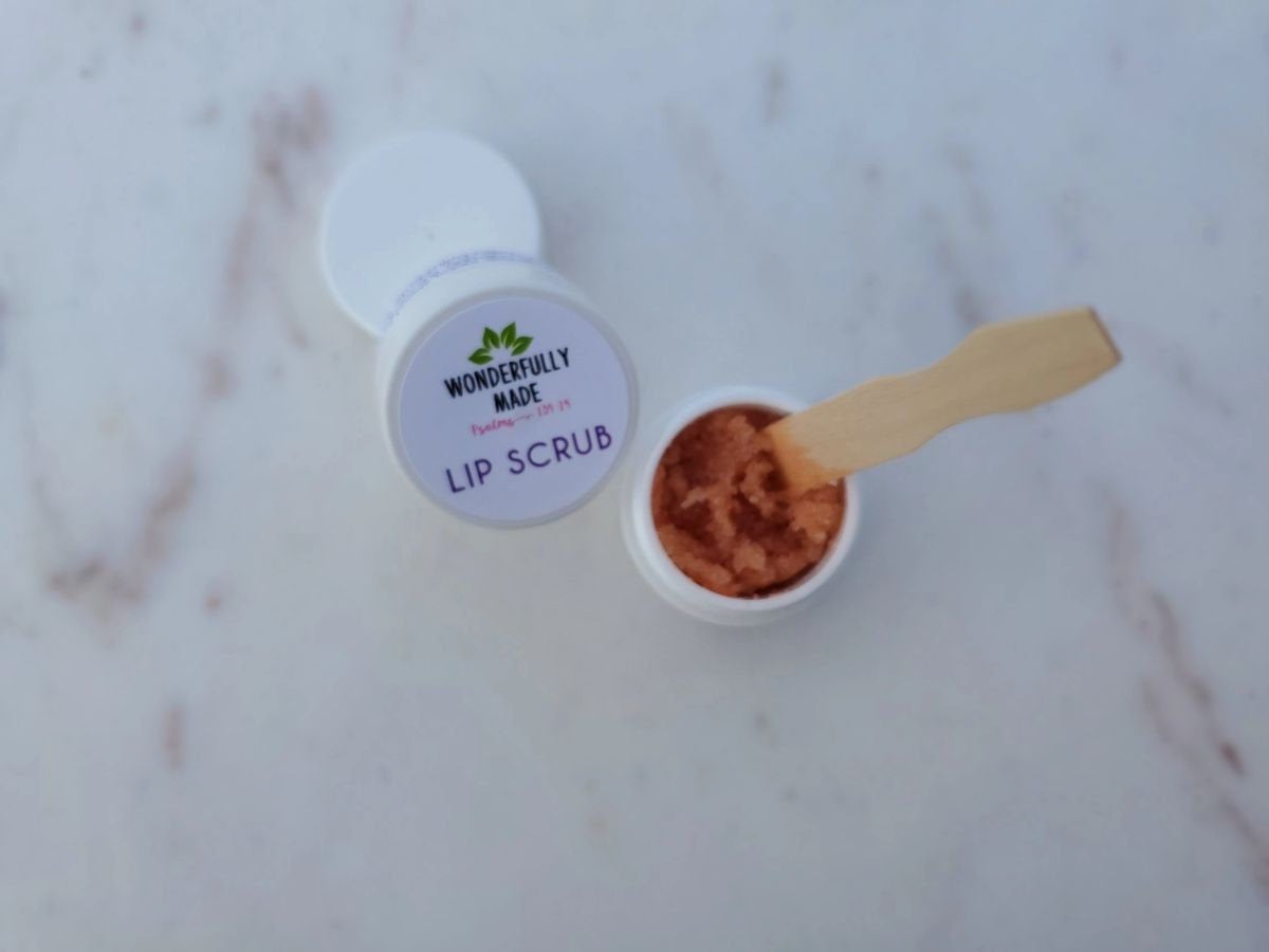 Lip Scrub | Organic All Natural Lip Scrub Treatment | Smooth Lips | Lip Oil | Remove Dead Skin from Lips