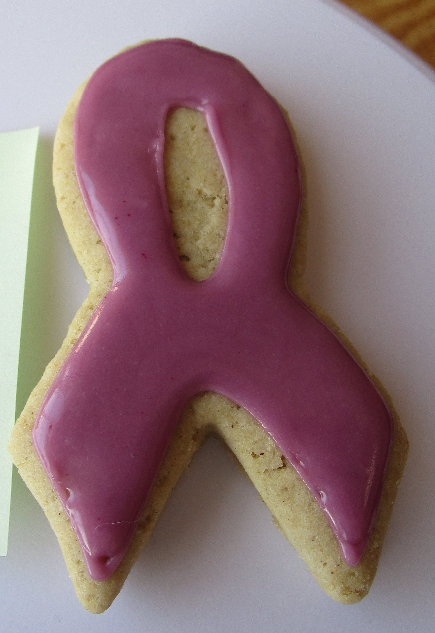 Gluten Free Cancer Awareness Ribbon Cookies, Dairy Free, Egg Free, Vegan, Nut Free, School Safe fundraisers, Hope Survivor Gifts, Autism