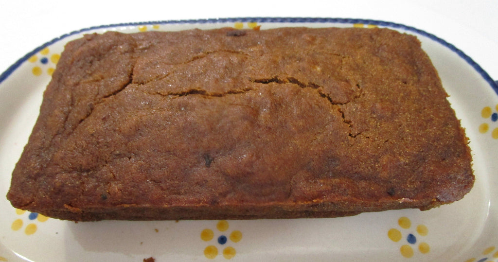 AIP Paleo Banana Bread, Tiger Nut, Grain Free, Gluten Free, Egg Free, Dairy Free, Vegan, Autoimmune Protocol, low sugar Breakfast