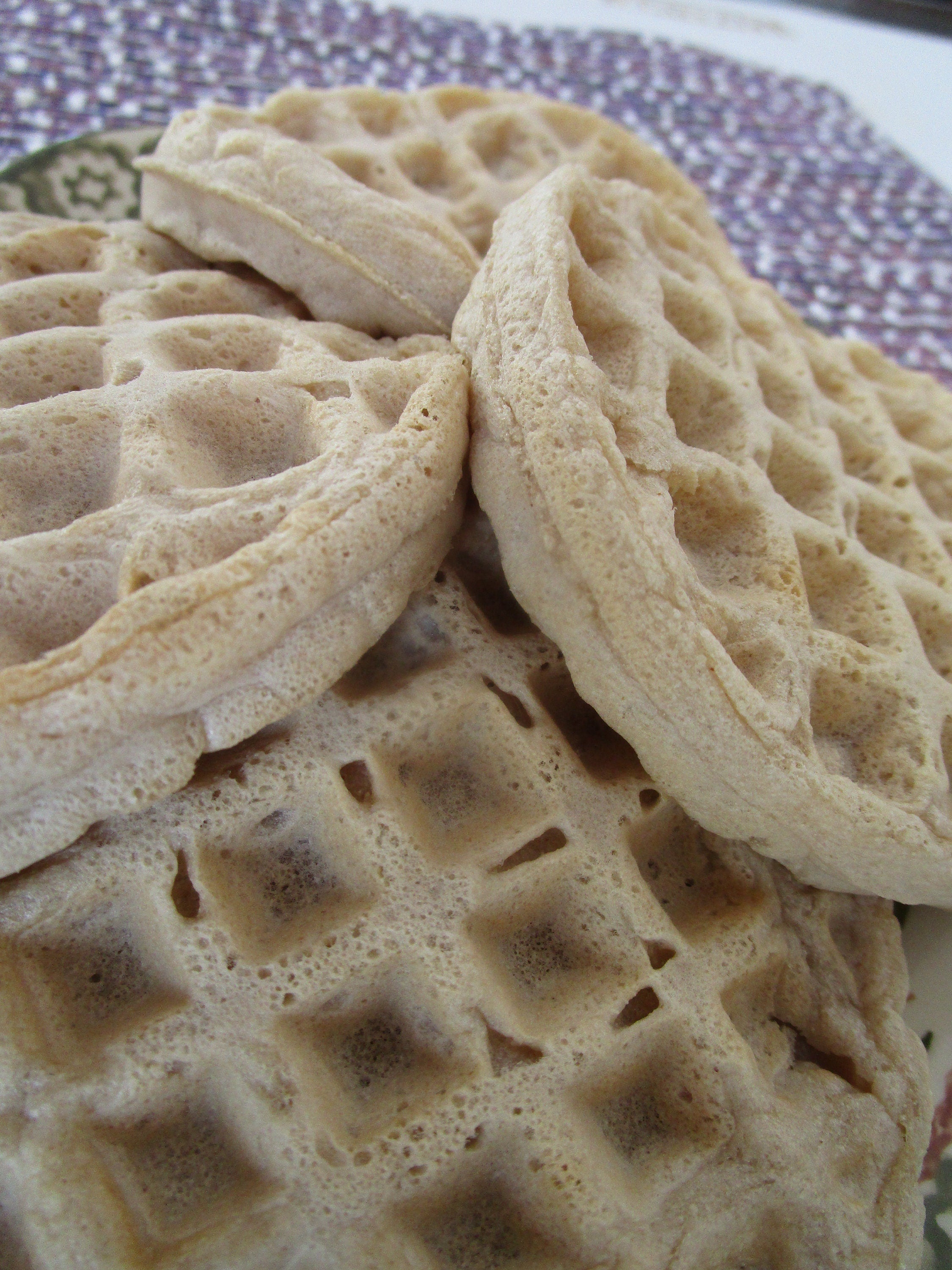 AIP Paleo Waffles, Grain Free, Gluten Free, Vegan, Egg Free, Dairy Free, Ready to go, No Sugar, Birthday Gift, blueberry, Healthy Breakfast