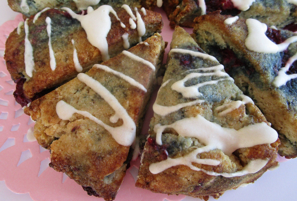 Keto Scones, Blackberry Lime, Grain Free, Gluten Free, Egg Free, Dairy Free, Sugar Free, Vegan, Low Carb snack, Fall Desserts, Thanksgiving
