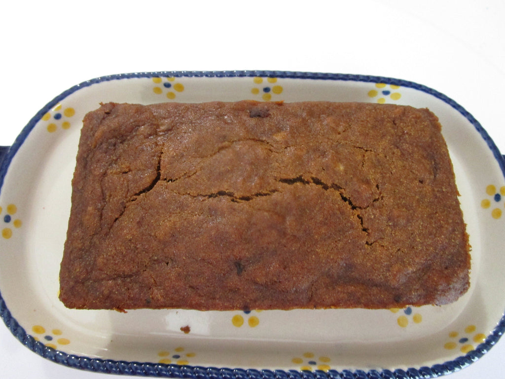 AIP Paleo Banana Bread, Tiger Nut, Grain Free, Gluten Free, Egg Free, Dairy Free, Vegan, Autoimmune Protocol, low sugar Breakfast