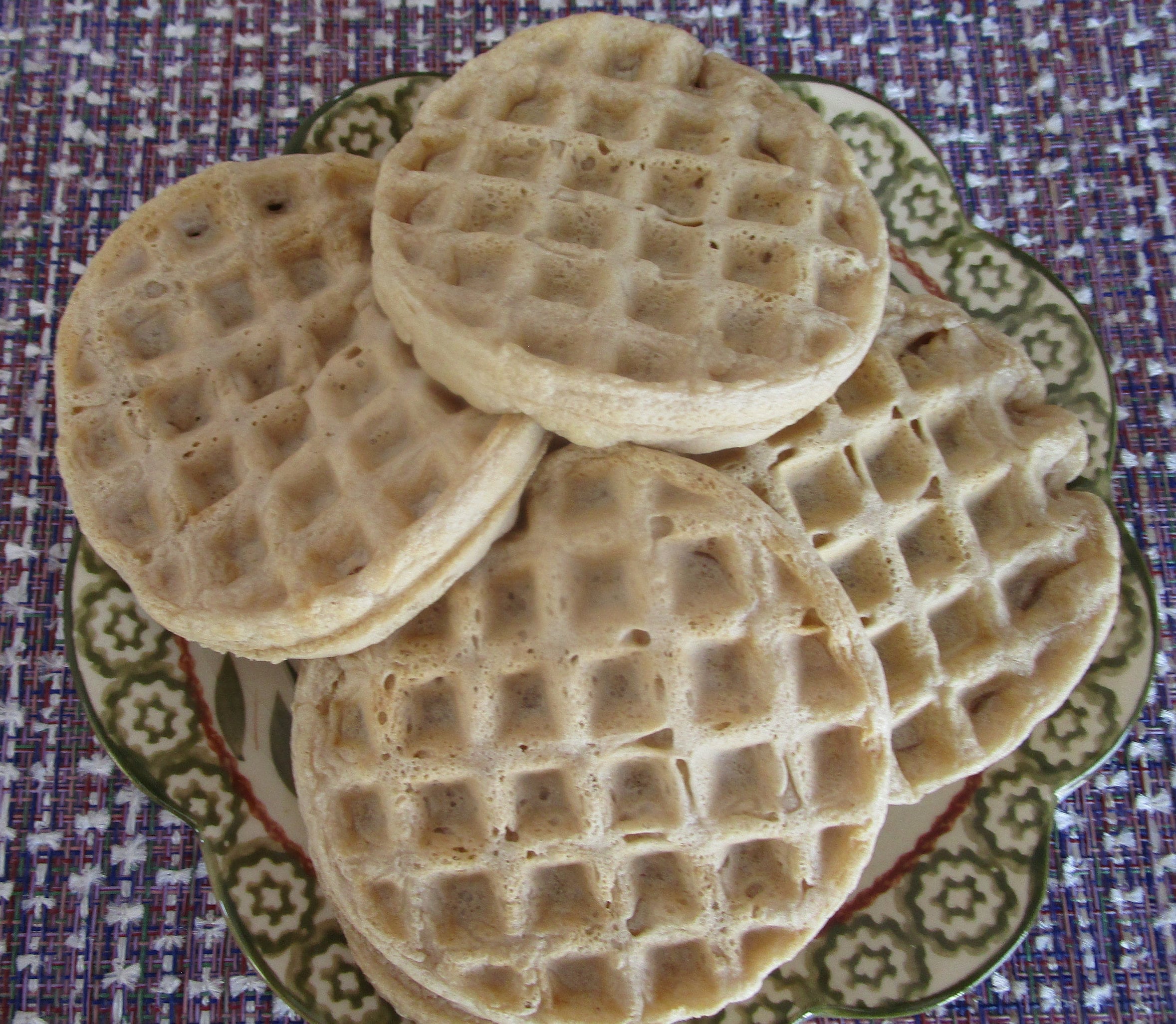AIP Paleo Waffles, Grain Free, Gluten Free, Vegan, Egg Free, Dairy Free, Ready to go, No Sugar, Birthday Gift, blueberry, Healthy Breakfast