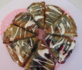 Keto Scones, Blackberry Lime, Grain Free, Gluten Free, Egg Free, Dairy Free, Sugar Free, Vegan, Low Carb snack, Fall Desserts, Thanksgiving