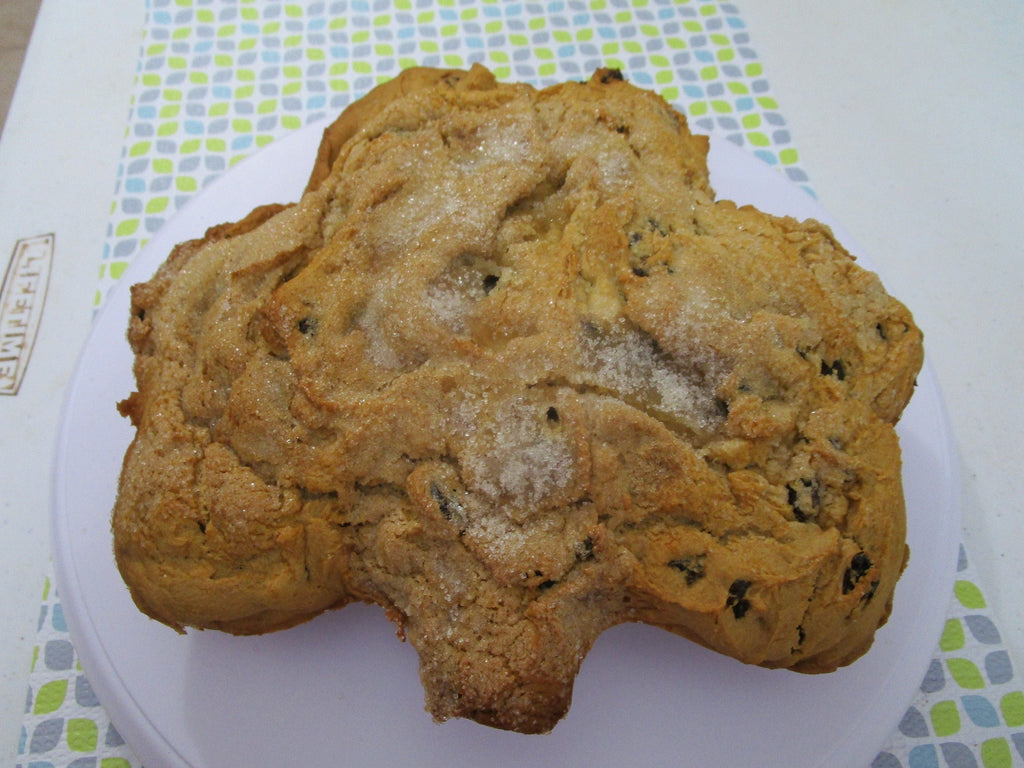 Irish Soda Bread, Gluten Free, Dairy Free, Vegan, Nut Free, Saint Patrick's Day, Coconut Sugar, Sugar Free, Irish Gifts, Clover Shaped