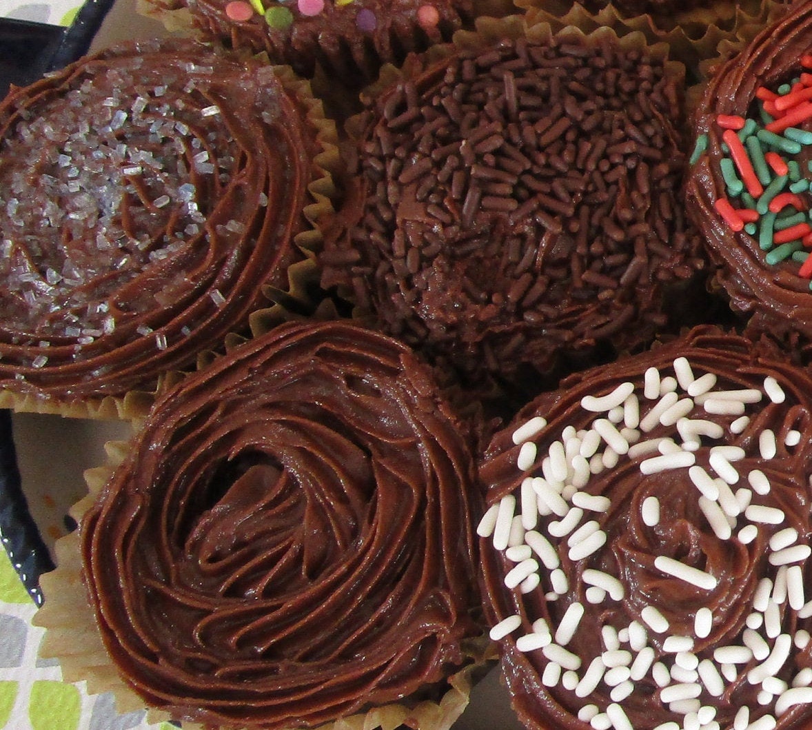 Gluten Free Cupcakes, Dairy Free, Vegan, Peanut Free, School Safe Birthday Party snacks, Coconut Sugar Dessert, Natural Sprinkles, kids Gift