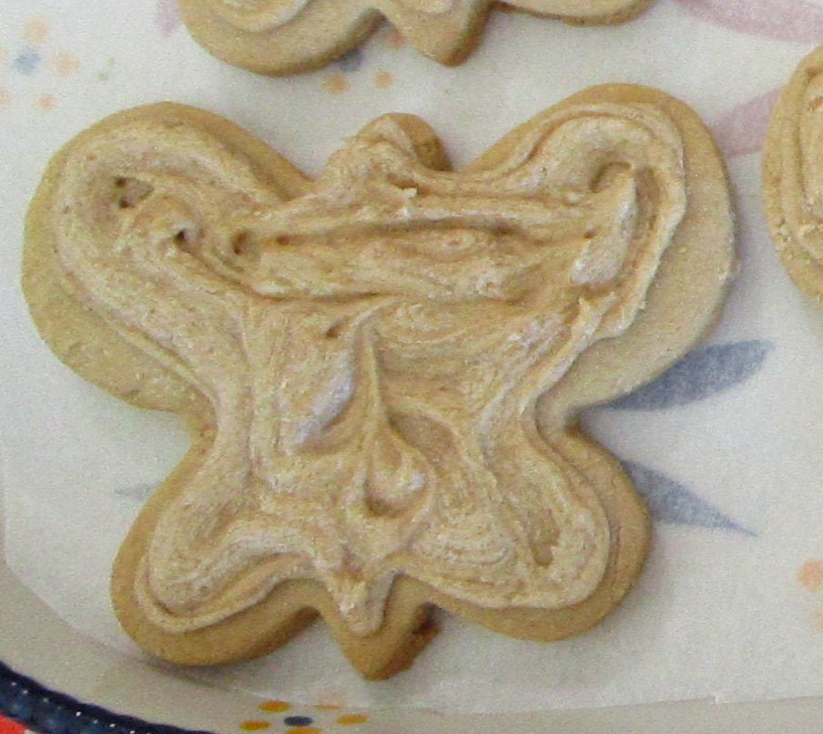 AIP Paleo, Maple Frosted Cookie, Butterfly, Vegan, Grain Free, Egg Free, Nut free, Dairy Free, Autoimmune Protocol, Dessert, Hashimoto Diet
