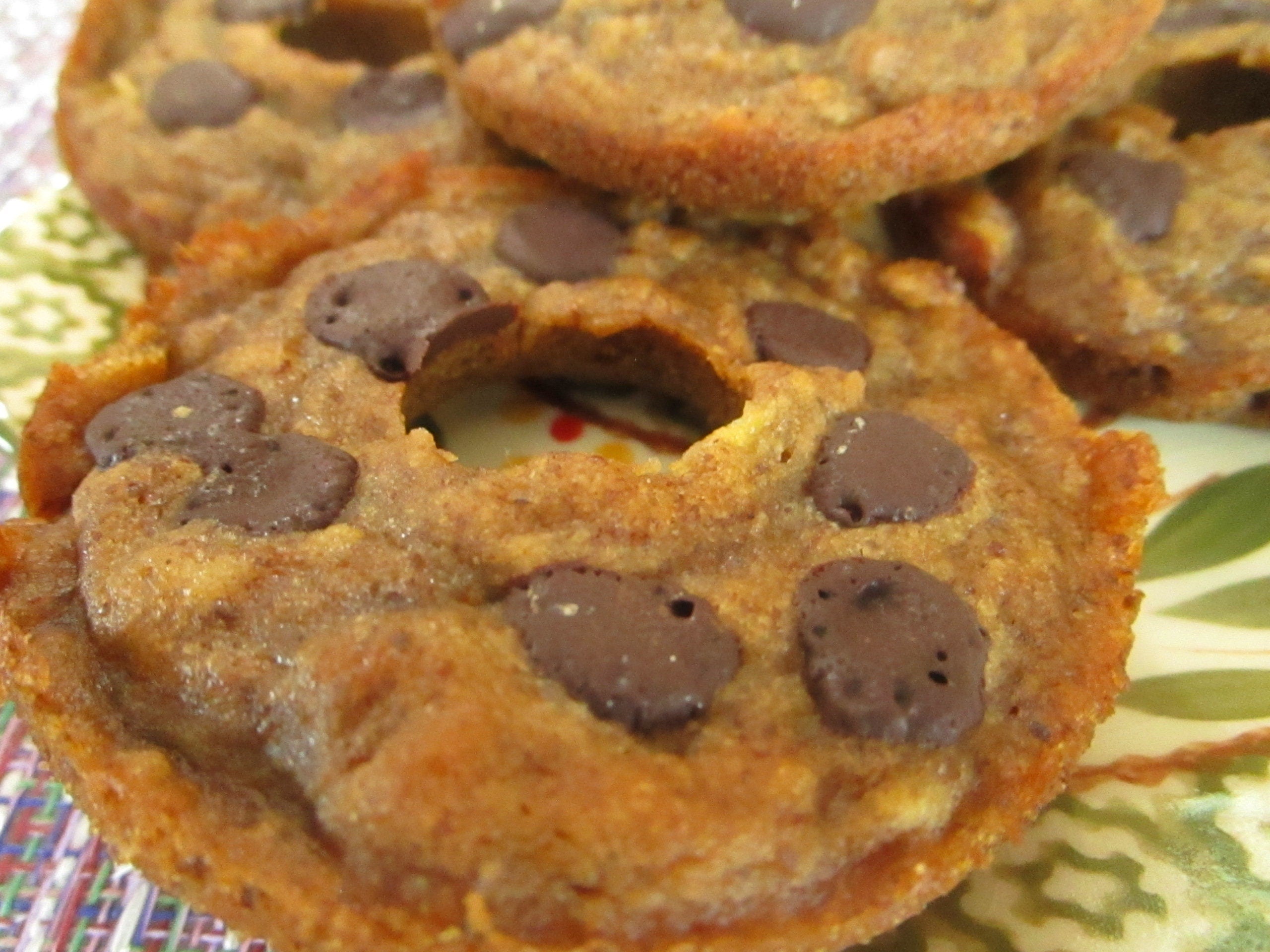 AIP Paleo Banana Donuts, Gluten/Dairy/Nut/Grain Free Wellness Gift, Autoimmune Protocol Breakfast, Low FODMAP, Carob Chips, July 4th Dessert