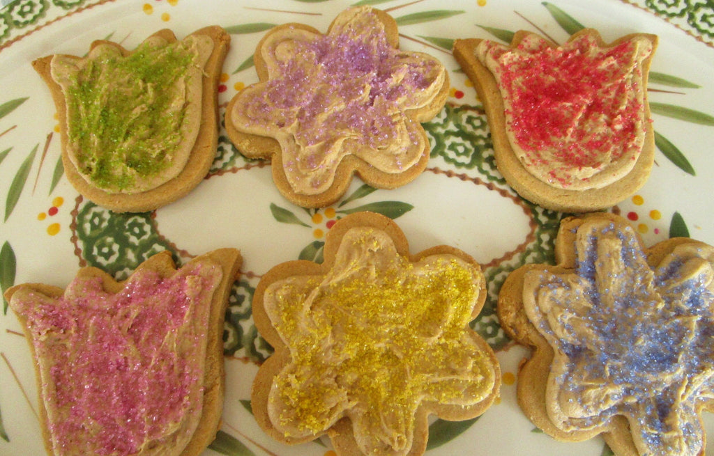 AIP Paleo Cookie, Maple Frosted, Grain Free, Dairy Free, Egg Free, Wedding, Birthday, No Refine Sugar, Tulip, Daisy, Mother's Day Gifts