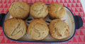 Gluten Free Muffin, Buckwheat, Chocolate Chip, Dairy Free, Egg Free, Vegan, Low FODMAP, No Refined Sugar, Coconut Free, Wellness Gift