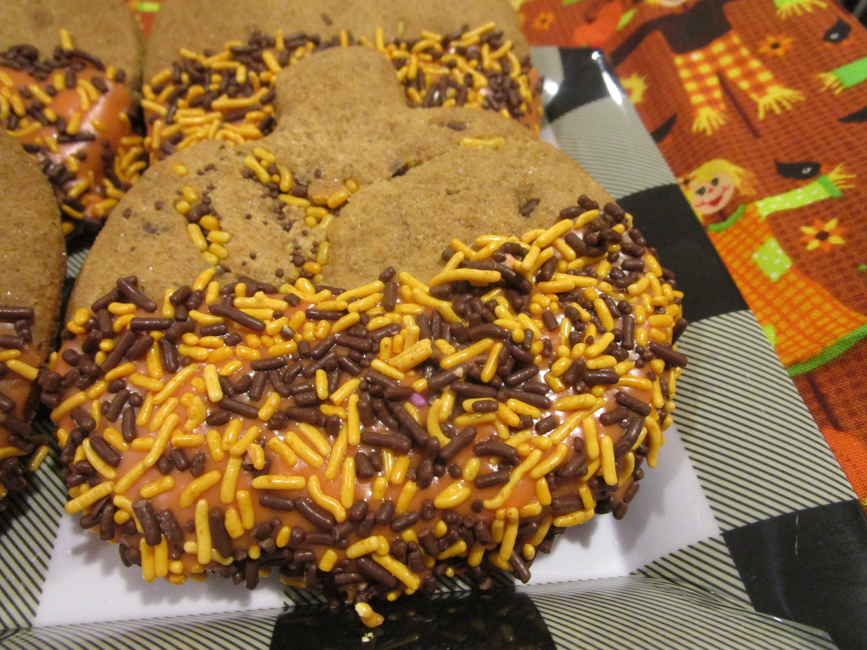 Chocolate Chip Cookie, Gluten Free, Pumpkin, Thanksgiving, Dairy Free, Egg Free, Vegan, School Safe, Holiday, Peanut Free, Plant Based Color