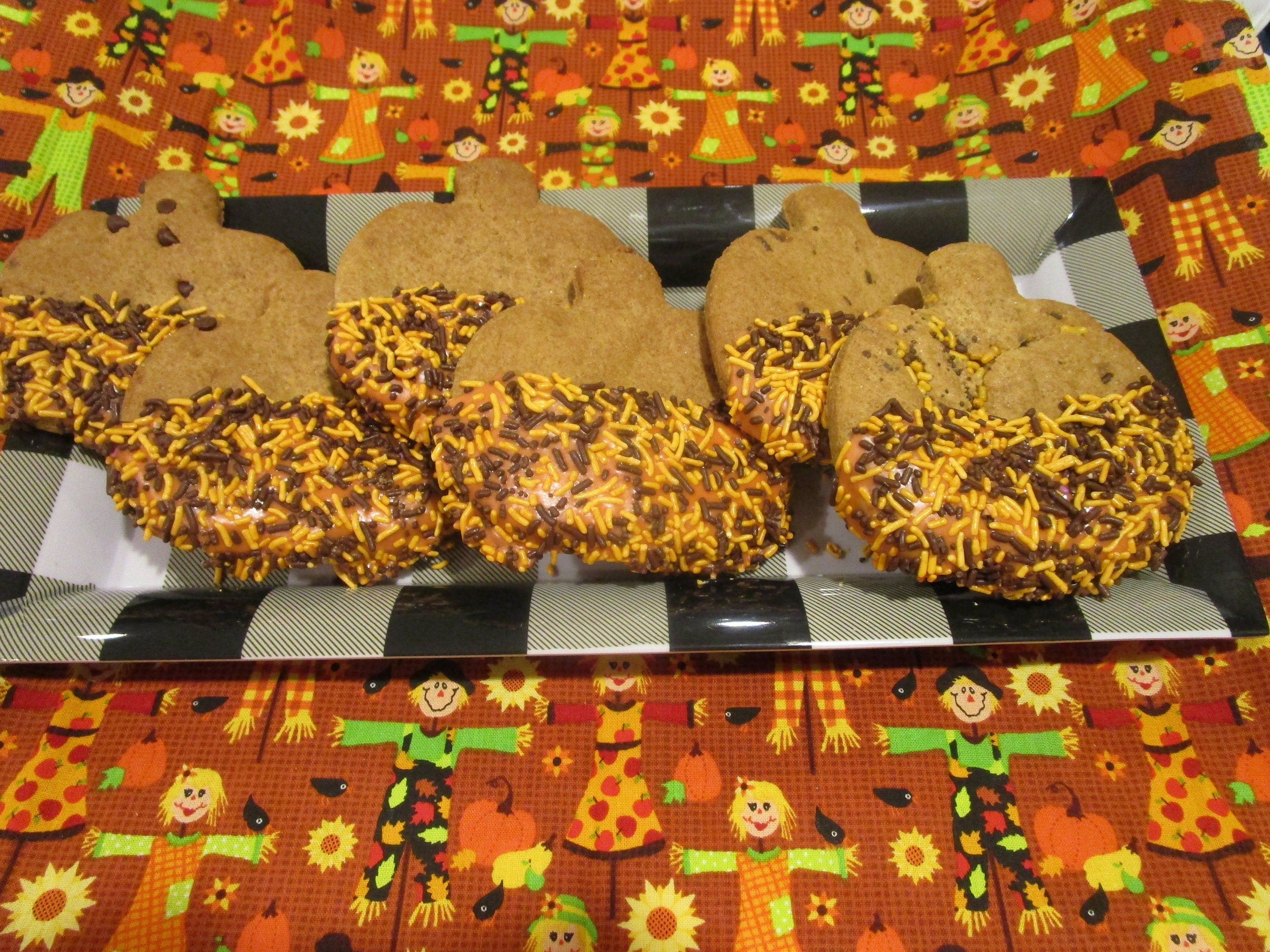 Chocolate Chip Cookie, Gluten Free, Pumpkin, Thanksgiving, Dairy Free, Egg Free, Vegan, School Safe, Holiday, Peanut Free, Plant Based Color
