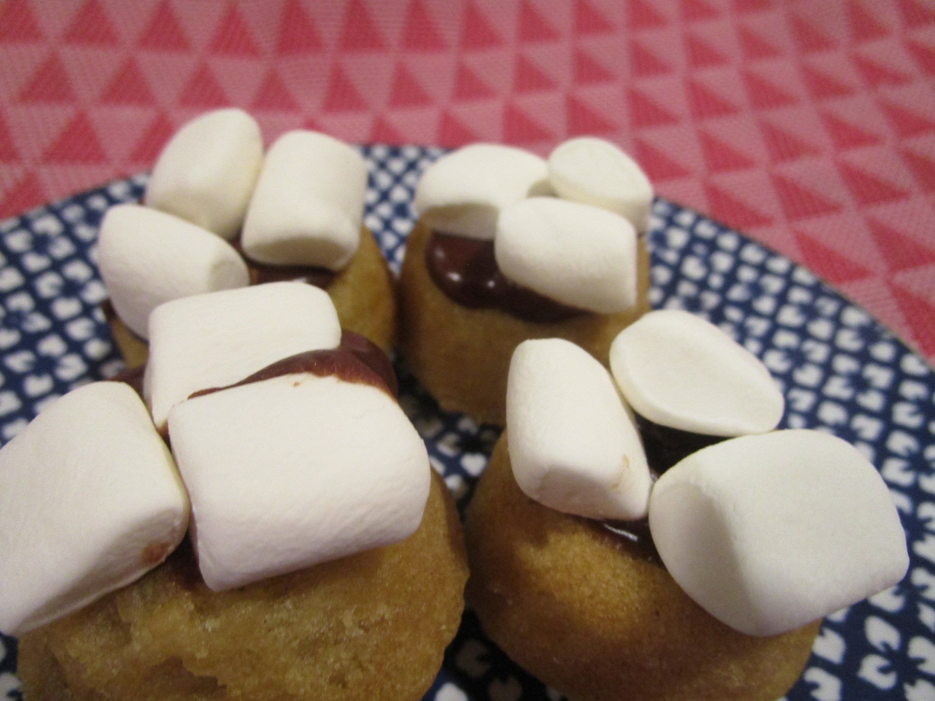 Gluten Free Smores Mini Donut Rings, Dairy Free, Vegan, Marshmallow treat, School Safe Dessert, Nut Free Snacks, Birthday, Graduation Party