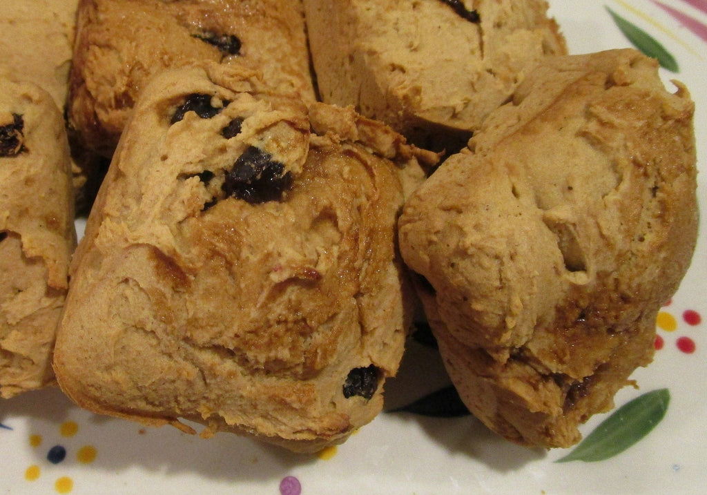 Gluten Free Biscuit Squares, Dairy Free, Egg Free, Vegan, Nut Free, Low Sugar, Low FODMAP, Paleo, Buckwheat, Low-Calorie, Low-Fat Breakfast